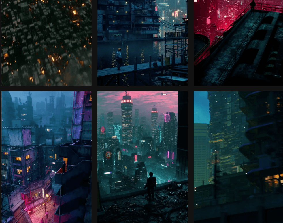 用 Blender 绘制的黑暗赛博朋克世界3dcgartist-nagafujiriku-jp