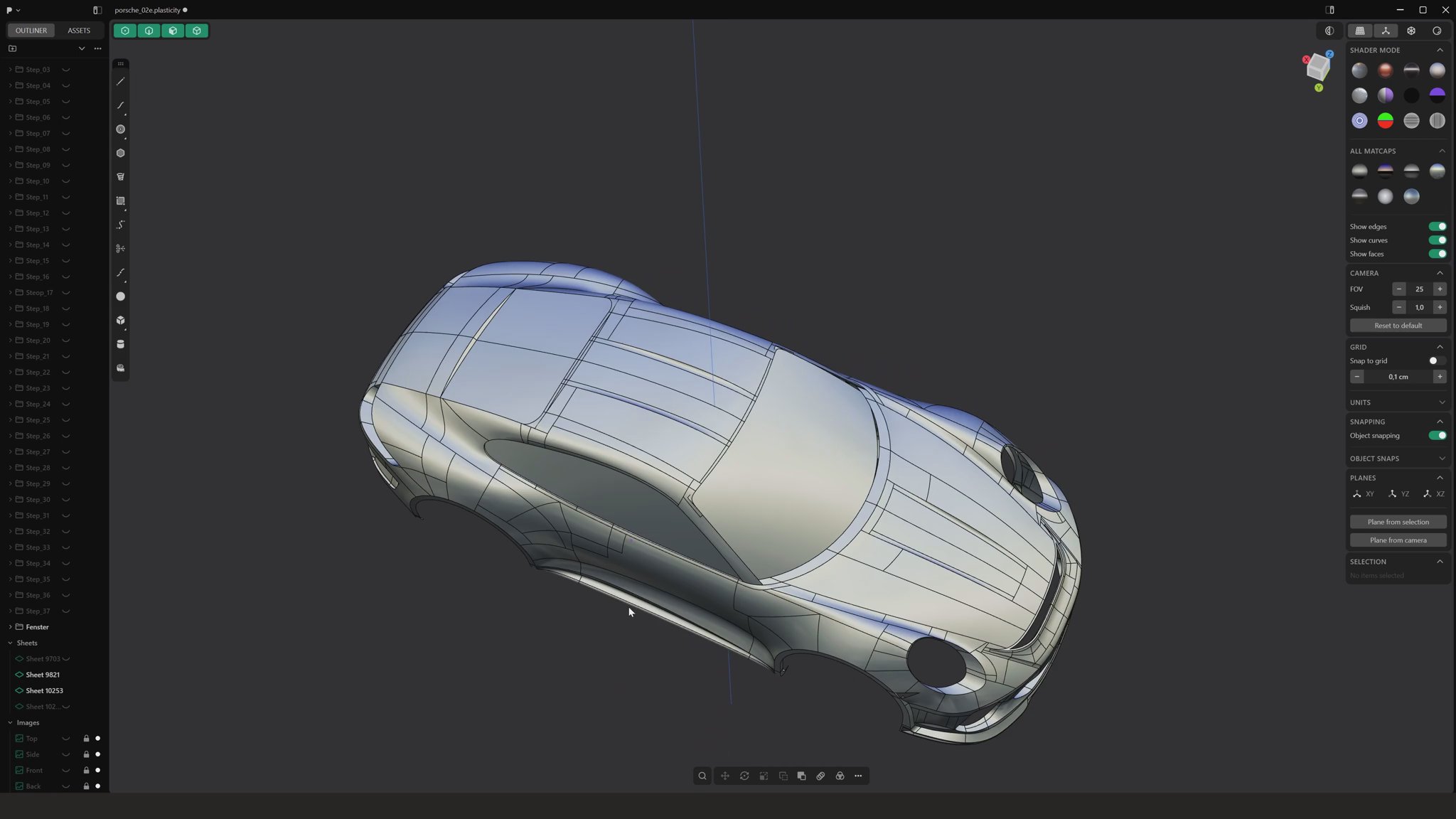 库奇迈斯特·斯瓦格 3D 教程(Moi3D、Plasticity3D)免费 3D 数据。