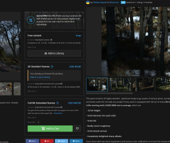 3D模型_花草树木-Obj