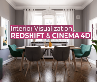 Introduction to Interior Visualization with Redshift and Cinema 4dRedshift 和 Cinema 4d 室内可视化简介