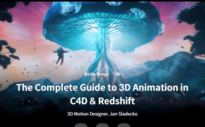 C4D 和 Redshift 中的 3D 动画完整指南The Complete Guide to 3D Animation in C4D & Redshift