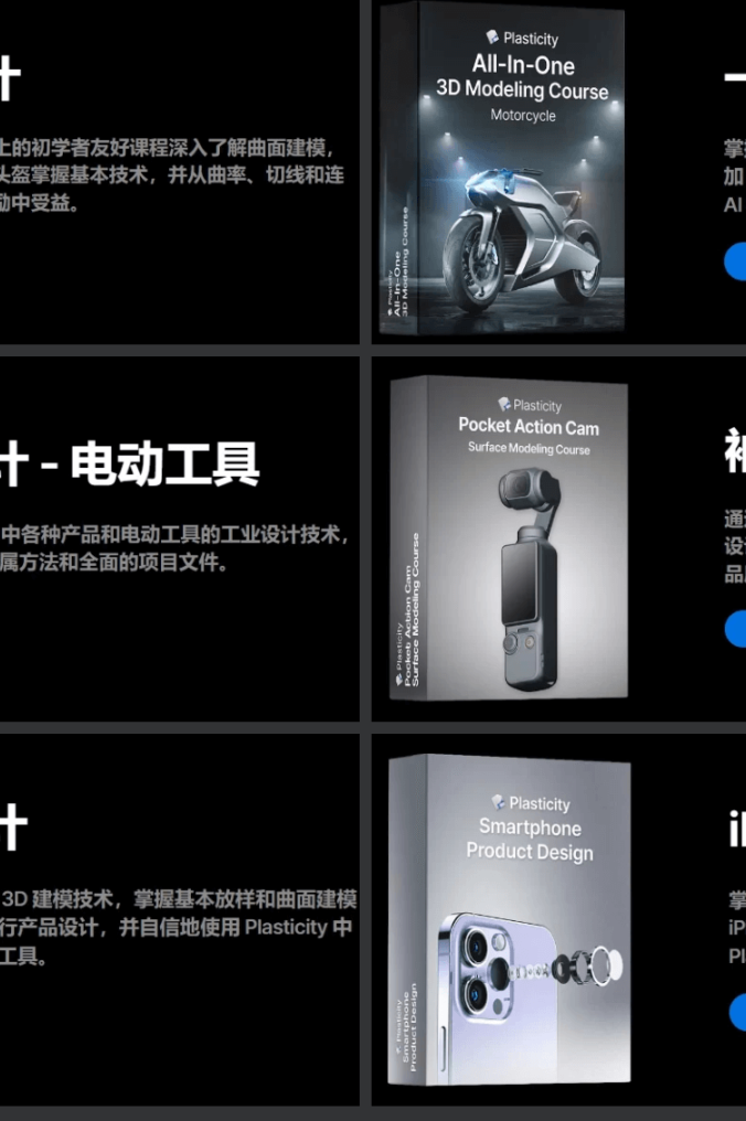 Plasticity国外大神三部曲Surface Modeling Courses