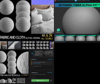 织物褶皱合集_贴图