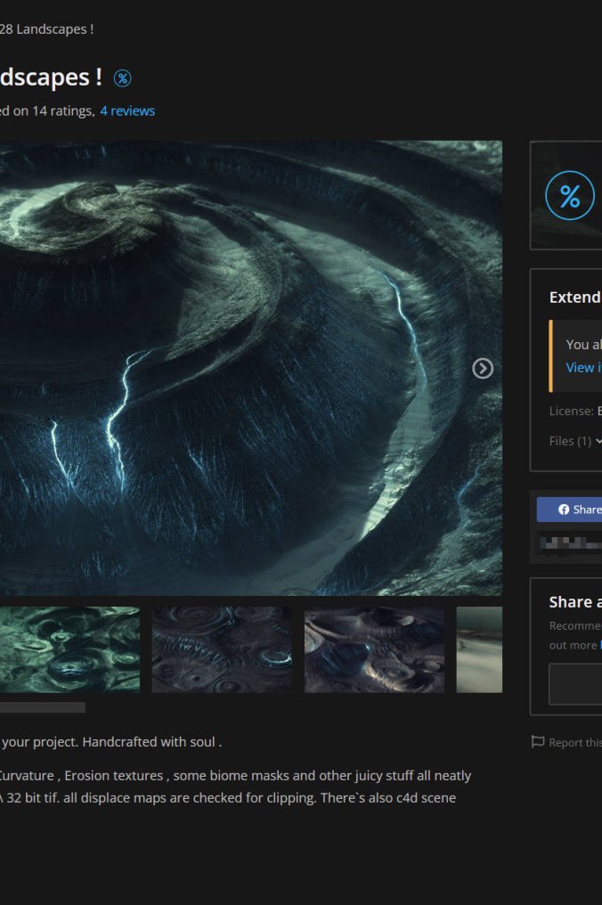 地形风景包 8K – 28 风景-贴图